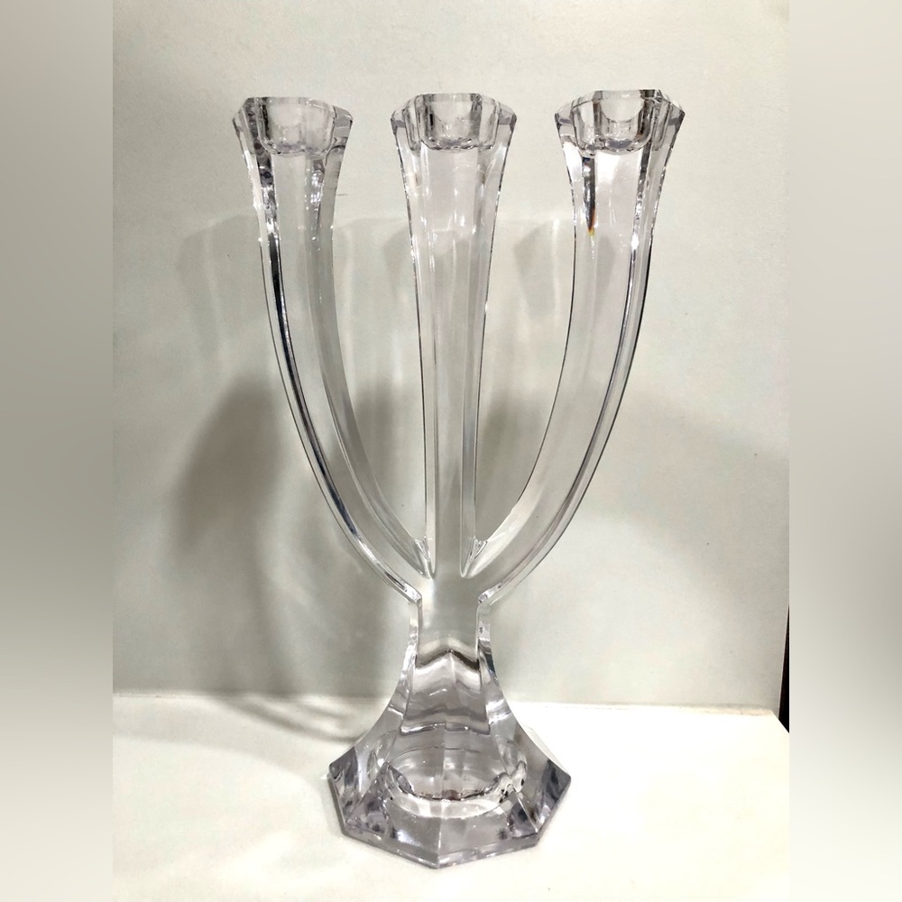 Vintage - Crystal Candelabra